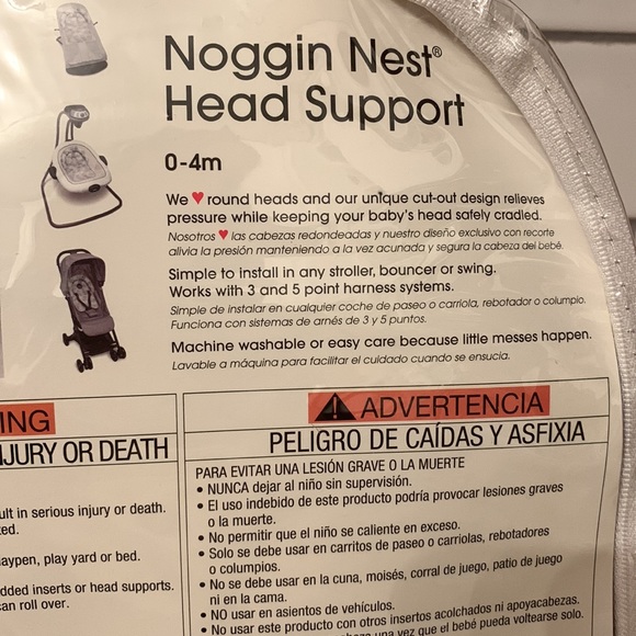 Boppy Noggin Nest Head Support - Picture 3 of 5